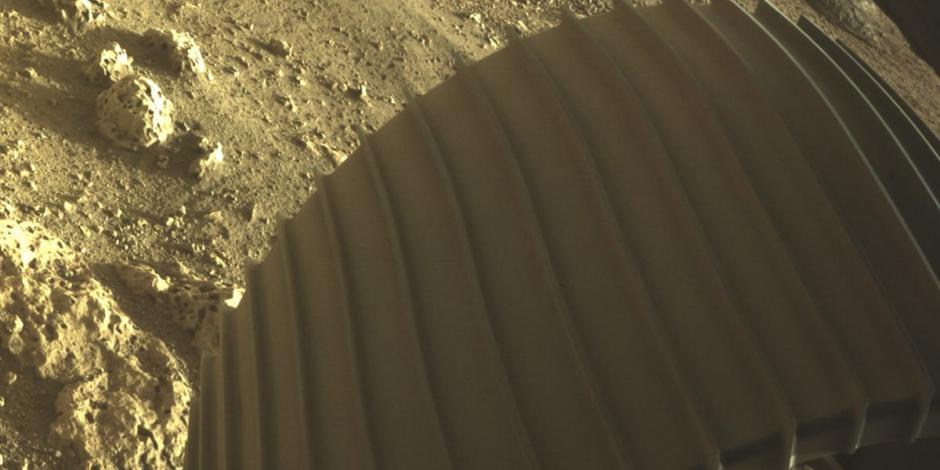 Imagen de alta definición capturada por el Perseverance Rover