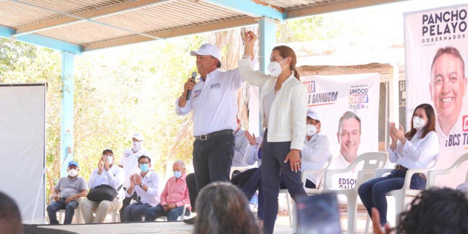 Josefina Vázquez Mota refrendó su apoyo al candidato Pancho Pelayo