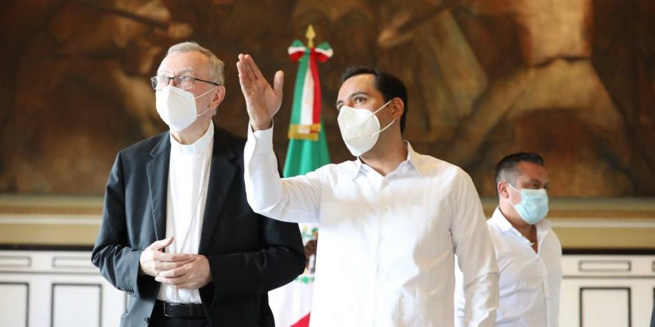 El gobernador Mauricio Vila Dosal extendió una invitación al Papa Francisco para visitar Yucatán
