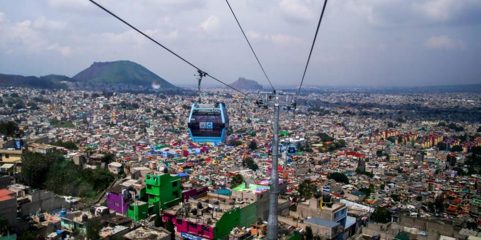 El Cablebús de la Ciudad de México se inspiró en el proyecto "Mi Teleférico", realizado en Bolivia.
