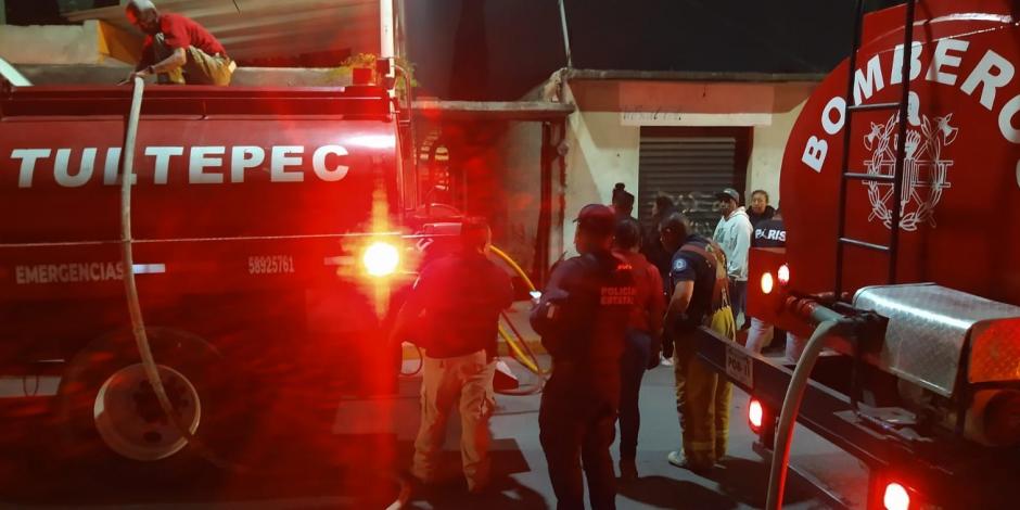 Explosión en un taller clandestino de pirotecnia en en barrio de San Martín en Tultepec, Edomex, dejó como saldo tres personas las