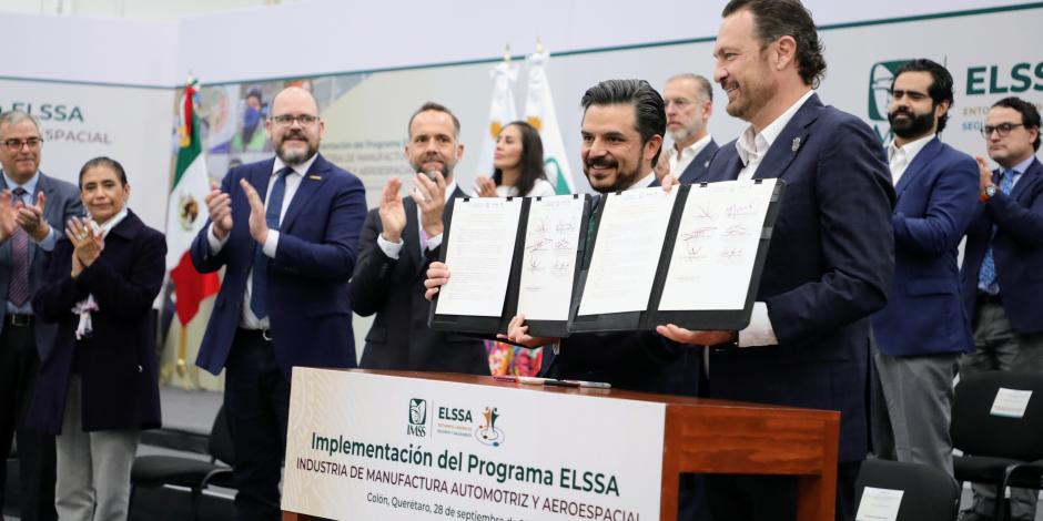 Implementación de ELSSA en Querétaro a favor de los trabajadores.