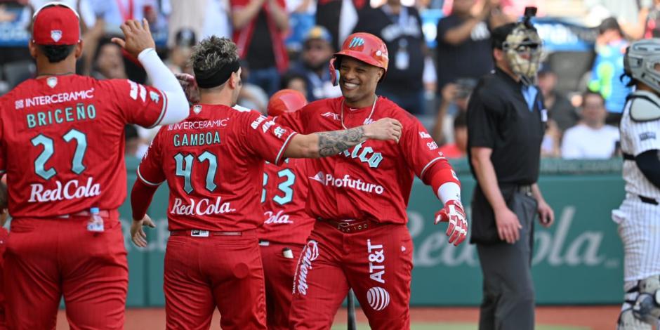 Diablos Rojos del México y New York Yankees chocaron en la CDMX