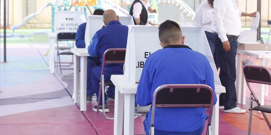 Comenzó el voto anticipado en distintas cárceles del país.