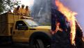 Prenden fogata tras extraviarse y provocan incendio forestal en NL