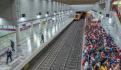 Saturan Metro Pantitlán el día que México sumó 100 mil muertos por COVID-19 (VIDEO)
