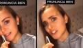 Tiktoker que enseña a pronunciar Zara dice "haiga" y la tunden en redes (VIDEO)