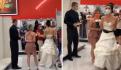 ¡De telenovela! Mujer irrumpe en boda y asegura que es esposa del novio (VIDEO)
