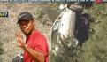 Tiger Woods: Revelan detalles de su terrible accidente automovilístico