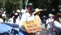 Marcha "Quimios sí" concluye frente al Hemiciclo a Juárez con saldo blanco