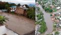 Evacúan a personas en Tequisquiapan tras desbordamiento de presa