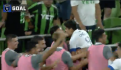 AMÉRICA: Aficionados de las Águilas se pelean en el Estadio Nemesio Díez