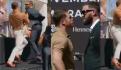 VIDEO: Así quedó la cara de Caleb Plant tras pelea con el "Canelo" en plena conferencia de prensa