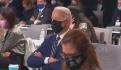 Primero Biden y ahora Johnson; captan al primer ministro británico durmiendo en la COP26