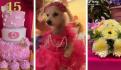 VIDEO: Con vals, vestido y chambelanes, celebran fiesta de XV años de perrita chihuahua