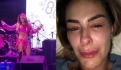 A Karol G se le cae la falda en pleno concierto y así la ayudaron (VIDEO)