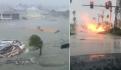 Huracán "Ian" se debilita a categoría 3 durante su paso por Florida
