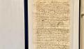 EU devuelve manuscrito de Hernán Cortés, robado del Archivo General de la Nación