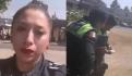Detienen a hombre que golpeó a mujer policía en Puebla