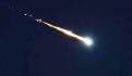 ¡Cayó de golpe! Reportan caída de “meteorito gigante” en Texas; lo ven desde México (VIDEOS)