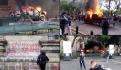 Manifestantes prenden fuego a policía en Guadalajara (VIDEO)