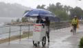 BCS, en alerta roja por 'Genevieve'; oleaje alto e inundaciones en Los Cabos (VIDEOS)