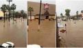 Intensa tormenta inunda calles en Valle de Bravo (VIDEOS)