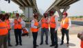 Supervisa titular de la SCT avances de obras carreteras en Yucatán