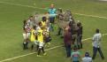 VIDEO: Pelea campal en el Estadio Azul opaca primer triunfo del Atlante