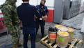 Decomisan 72 kilos de precursor de fentanilo en aduana de Guadalajara