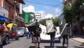 Marchas por los 43 de Ayotzinapa en el Centro Histórico de la CDMX