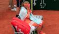 Novak Djokovic le da fuerte pelotazo a juez de línea... ahora en Roland Garros (VIDEO)