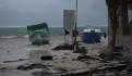 Huracán "Zeta" toca tierra en Quintana Roo (VIDEO)