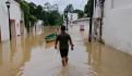 AMLO alerta de inundaciones por lluvias en Tabasco y desfogue de presa Peñitas