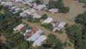 En Villahermosa desalojan casas ante temor de inundaciones