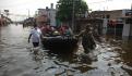 Suman 10 mil personas desalojadas por inundaciones en Tabasco