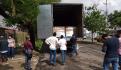 Empleados y legisladores de Cámara de Diputados envían víveres a damnificados de Chiapas y Tabasco