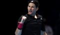 Tenis: Dominic Thiem se impone a Novak Djokovic en semifinales de Copa Masters
