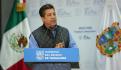 Reaparece gobernador de Tamaulipas en el Palacio de Gobierno; adelanta gira por EU