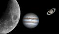 conjuncion Júpiter Saturno y Mercurio