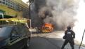 Explosión de pipa de gas, cerca del Mercado de Jamaica, afecta inmuebles y vehículos