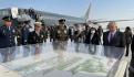 Políticos presumen viaje en avión militar junto a AMLO