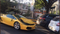 Lamborghini se parte en dos tras mortal accidente en Guadalajara (VIDEO)
