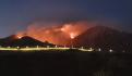 Controlan incendio forestal en Sierra de Santiago en Nuevo León