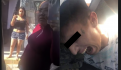 (VIDEOS) Graban momento en que un hombre asalta a una joven en CDMX