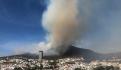 Michoacán: se incendia Cerro de la Cruz en Uruapan (VIDEO)