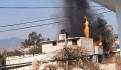 Incendio en Tezoyuca provoca que una fábrica arda en llamas (VIDEOS)