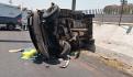 Accidente en la Autopista México-Querétaro provoca avance vial lento