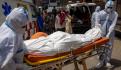 Cae cifra de muertes por COVID-19 en India, pero ya es tercer lugar a nivel mundial