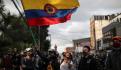Colombianos protestan en México contra represión de Iván Duque